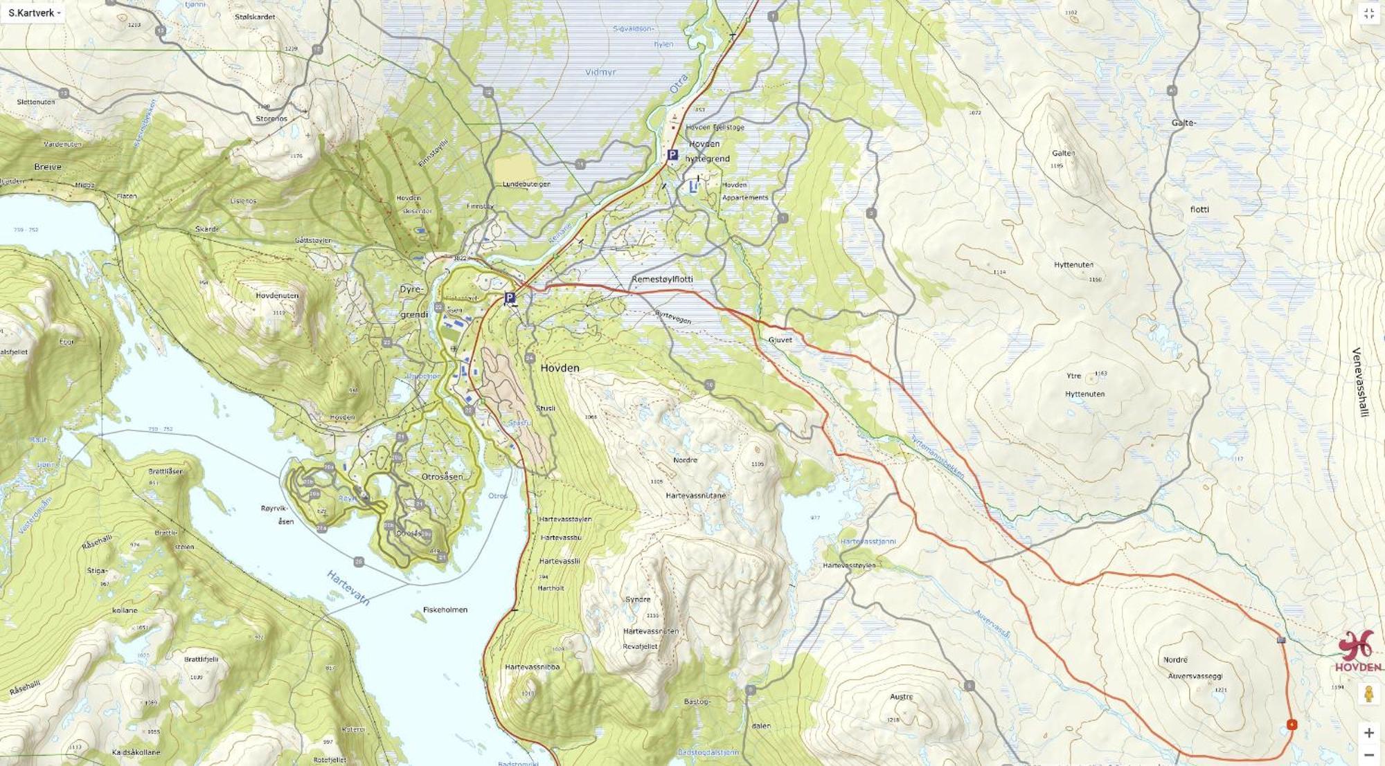 Hovden Hoyfjellsenter Hotel Luaran gambar